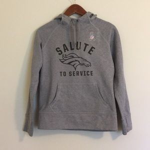 NIKE Women’s Denver Broncos Hoodie Size S